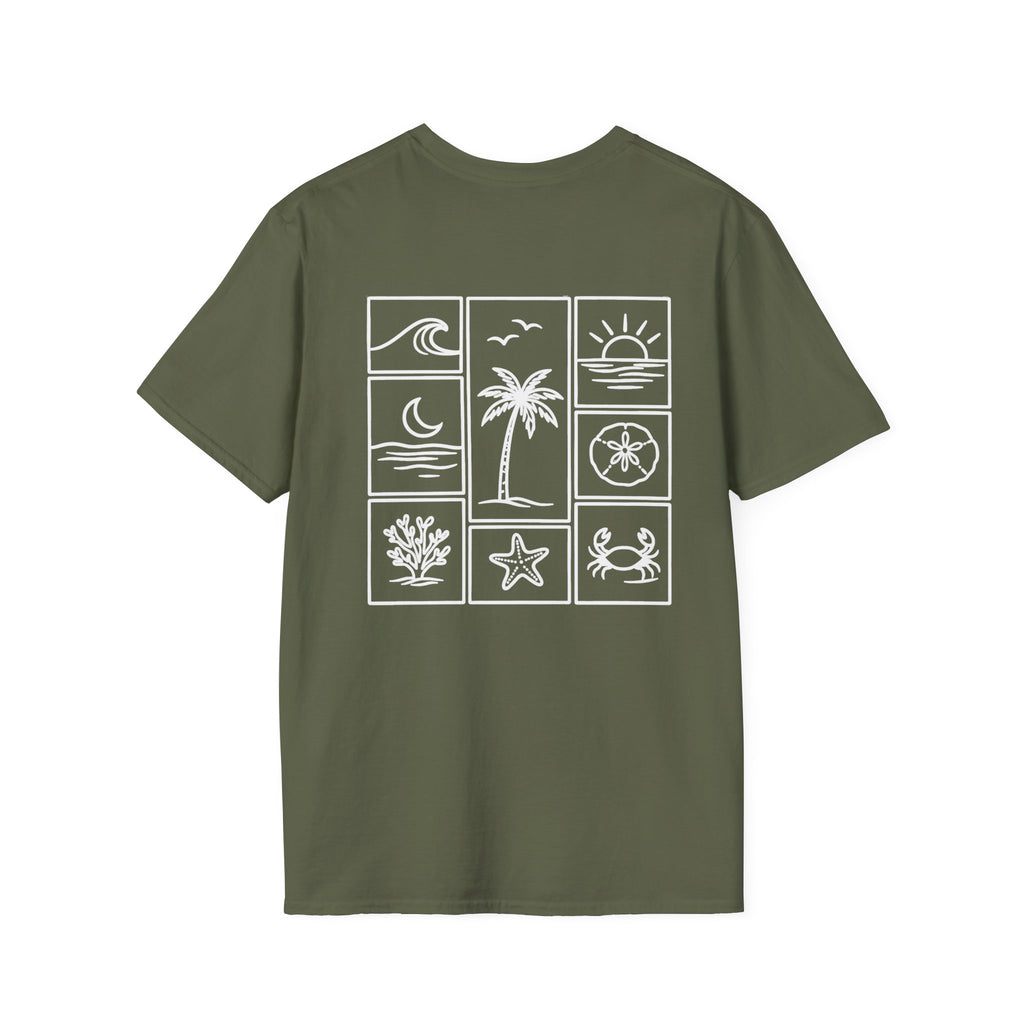 Island Life Collage Tee