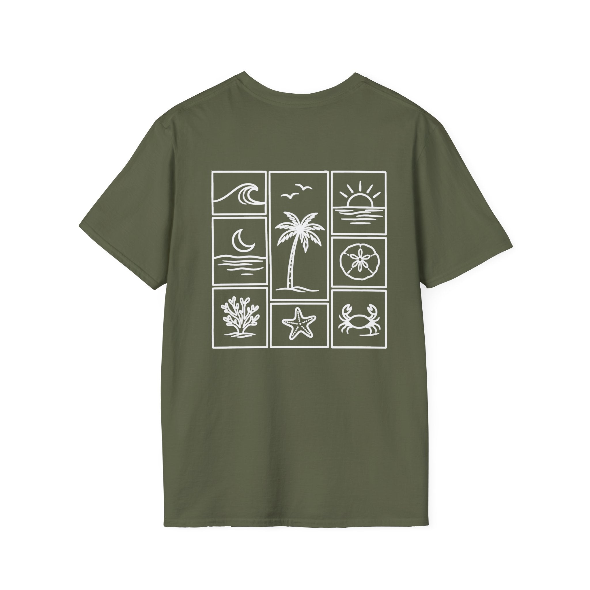 Island Life Collage Tee