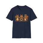 See No Hear No Speak No Squirrel Hikers Tee