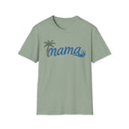 Coastal Mama Palm Tree & Wave Tee