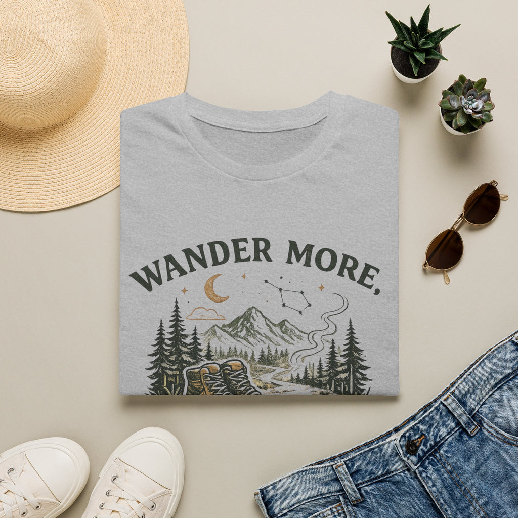 Wander More, Worry Less Tee