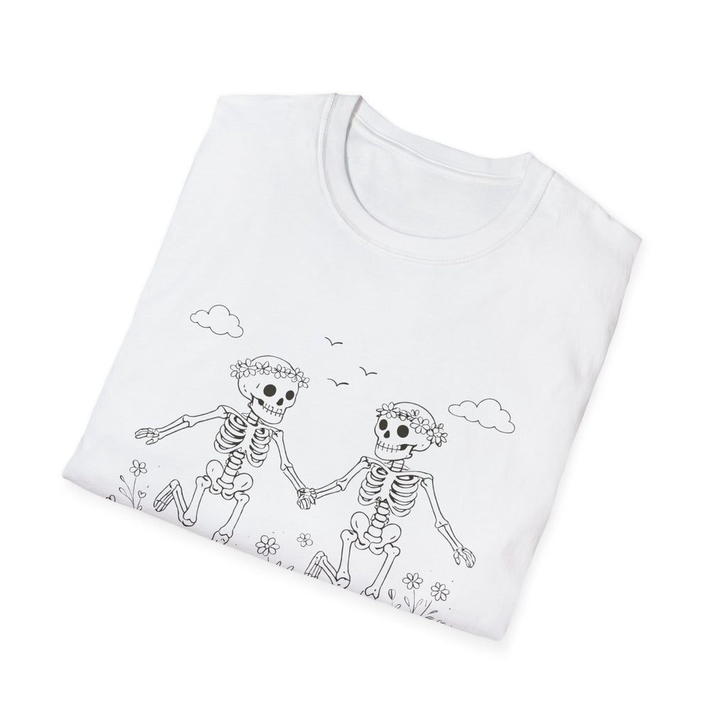 Dancing Skeleton Wildflower Tee