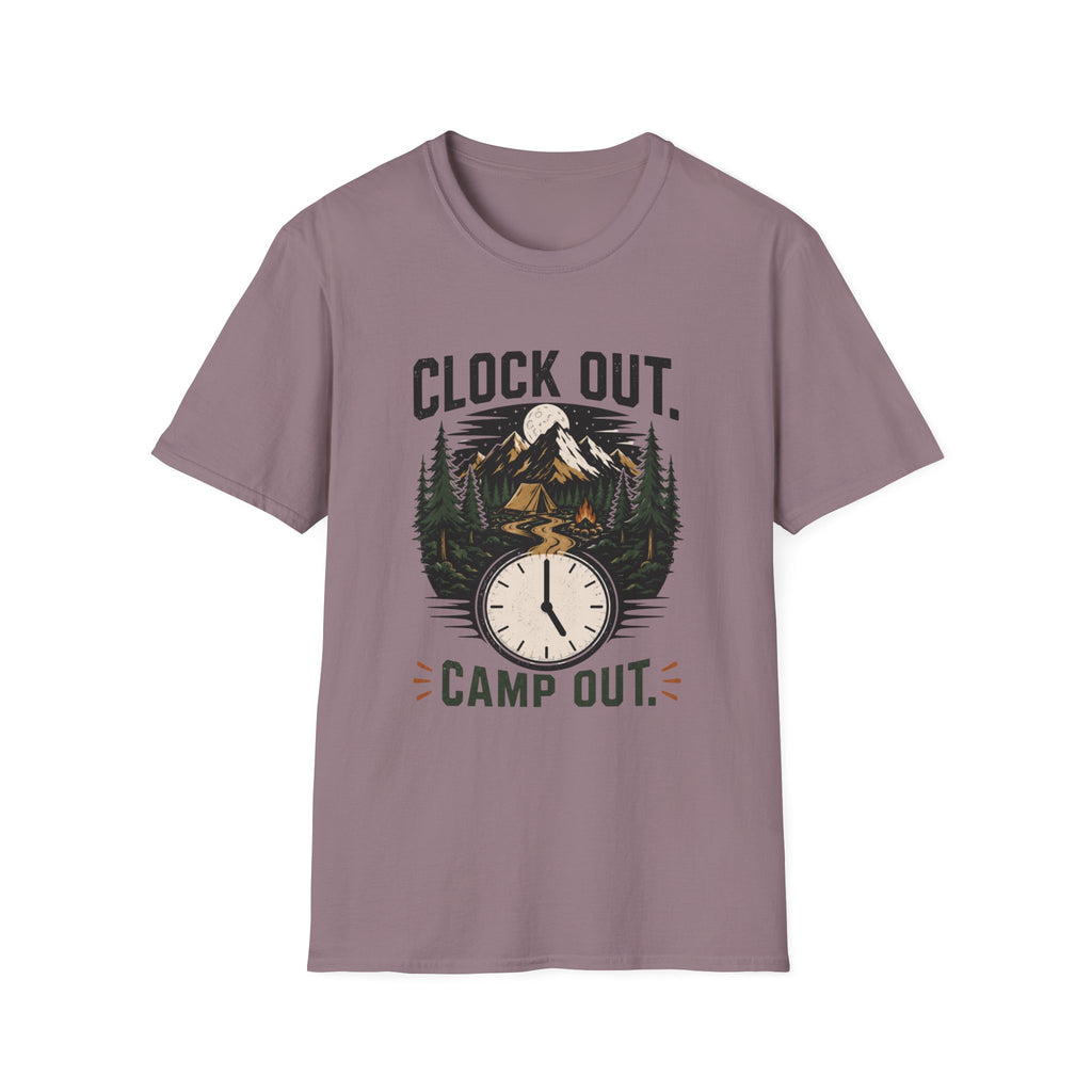 Clock Out Camping Tee