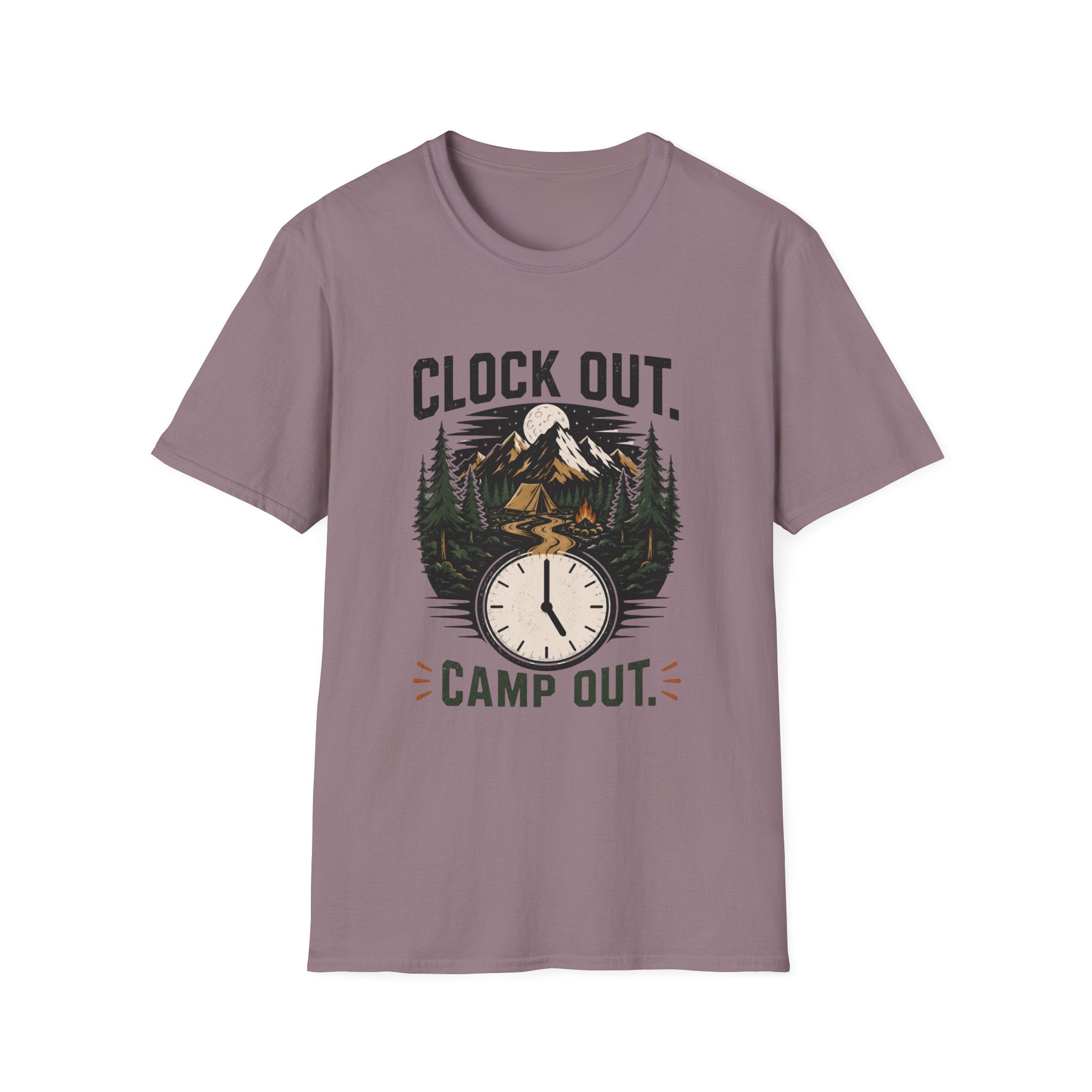 Clock Out Camping Tee