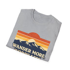 Retro Wander More, Worry Less Tee