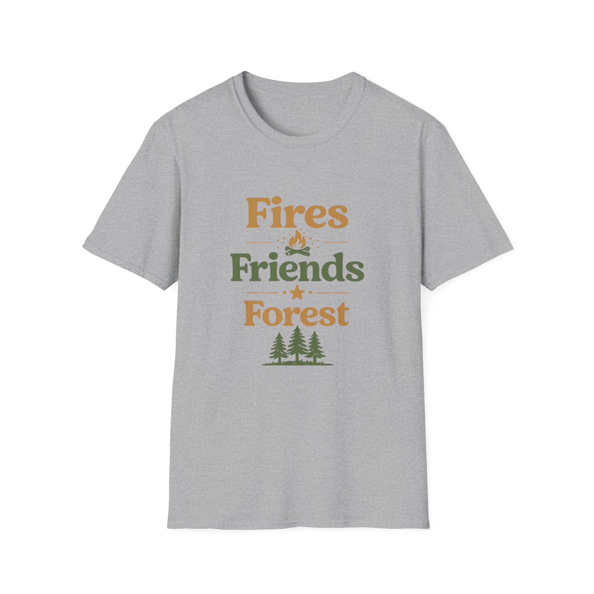 Fires, Friends & Forest Tee