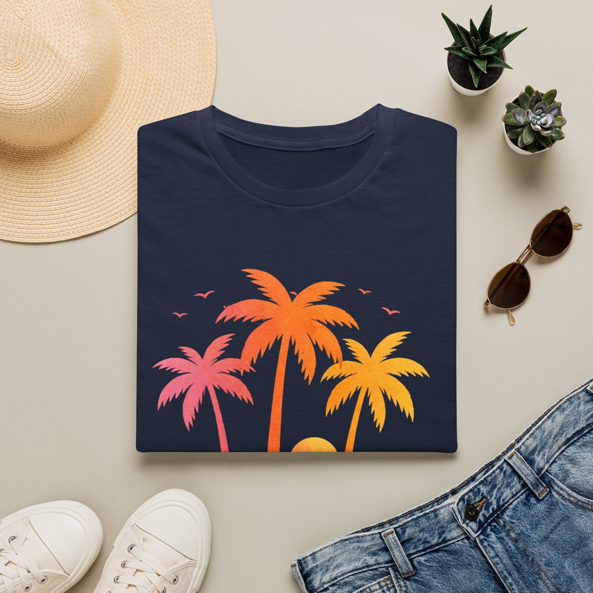 Golden Hour Palms Tee