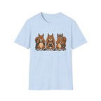 See No Hear No Speak No Squirrel Hikers Tee