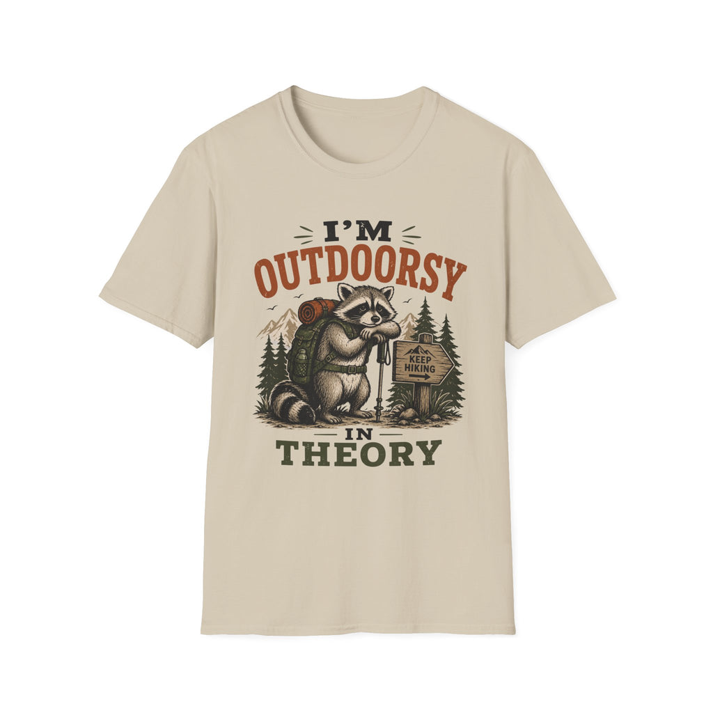 Outdoorsy in Theory Tee
