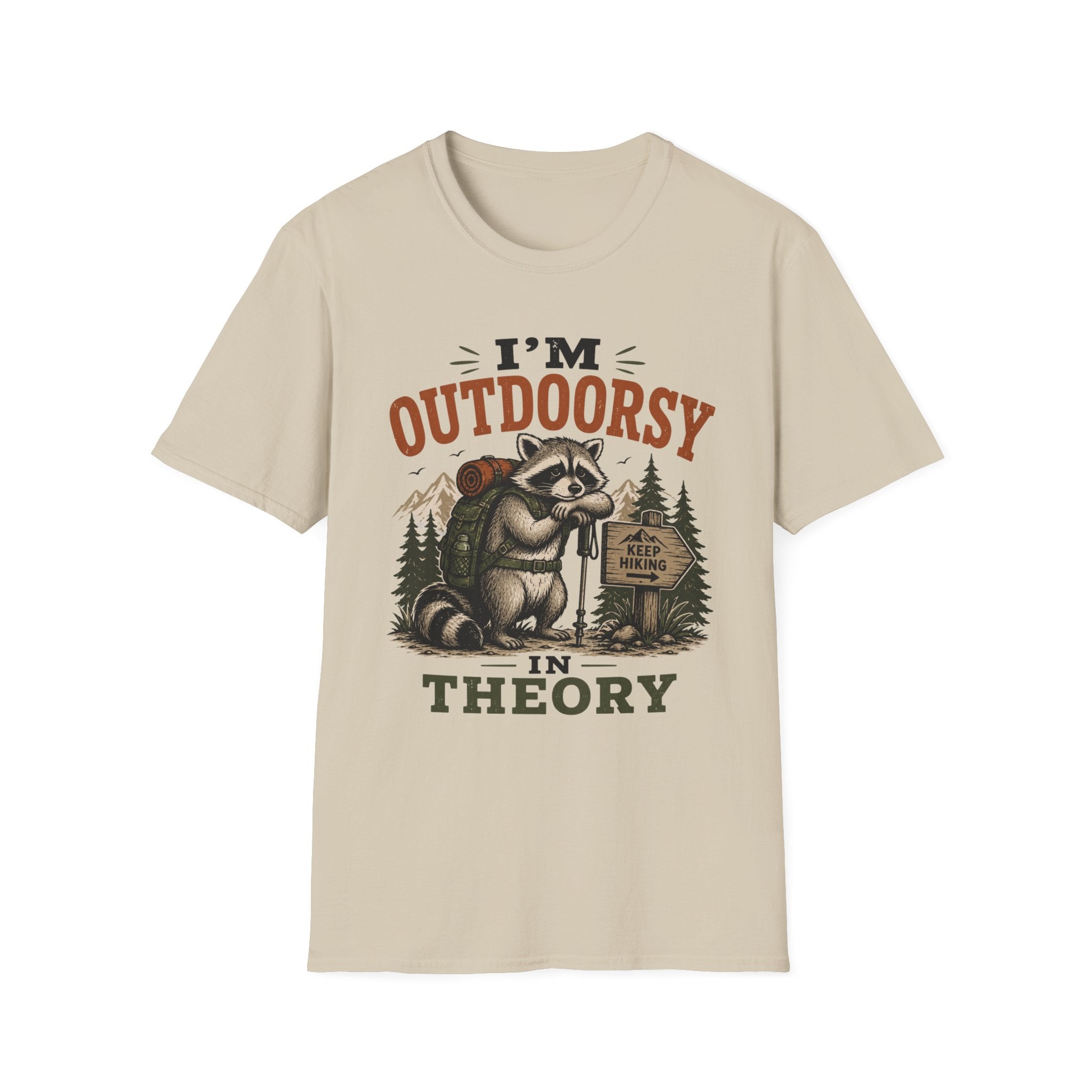 Outdoorsy in Theory Tee