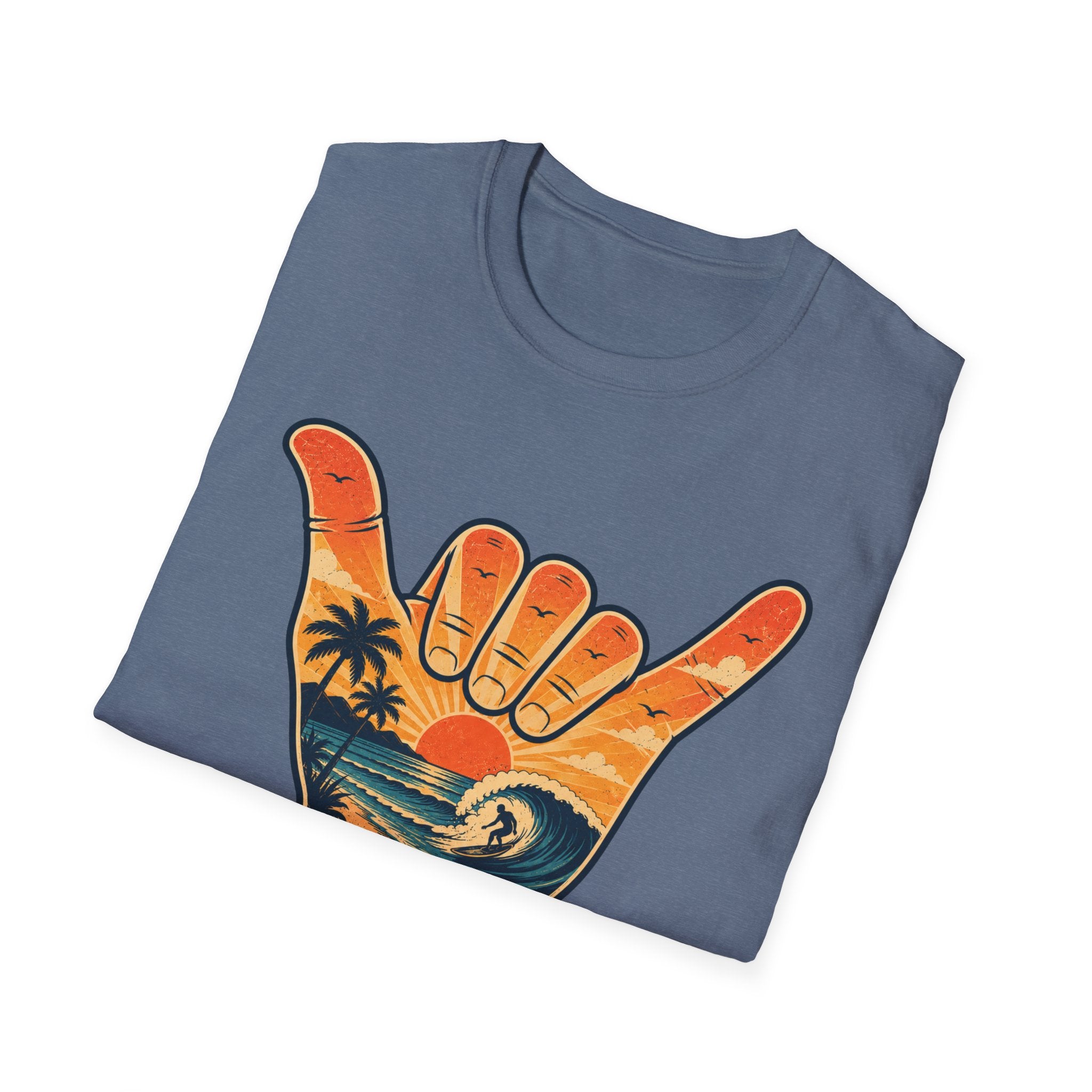 Hang Loose Sunset Surf Tee