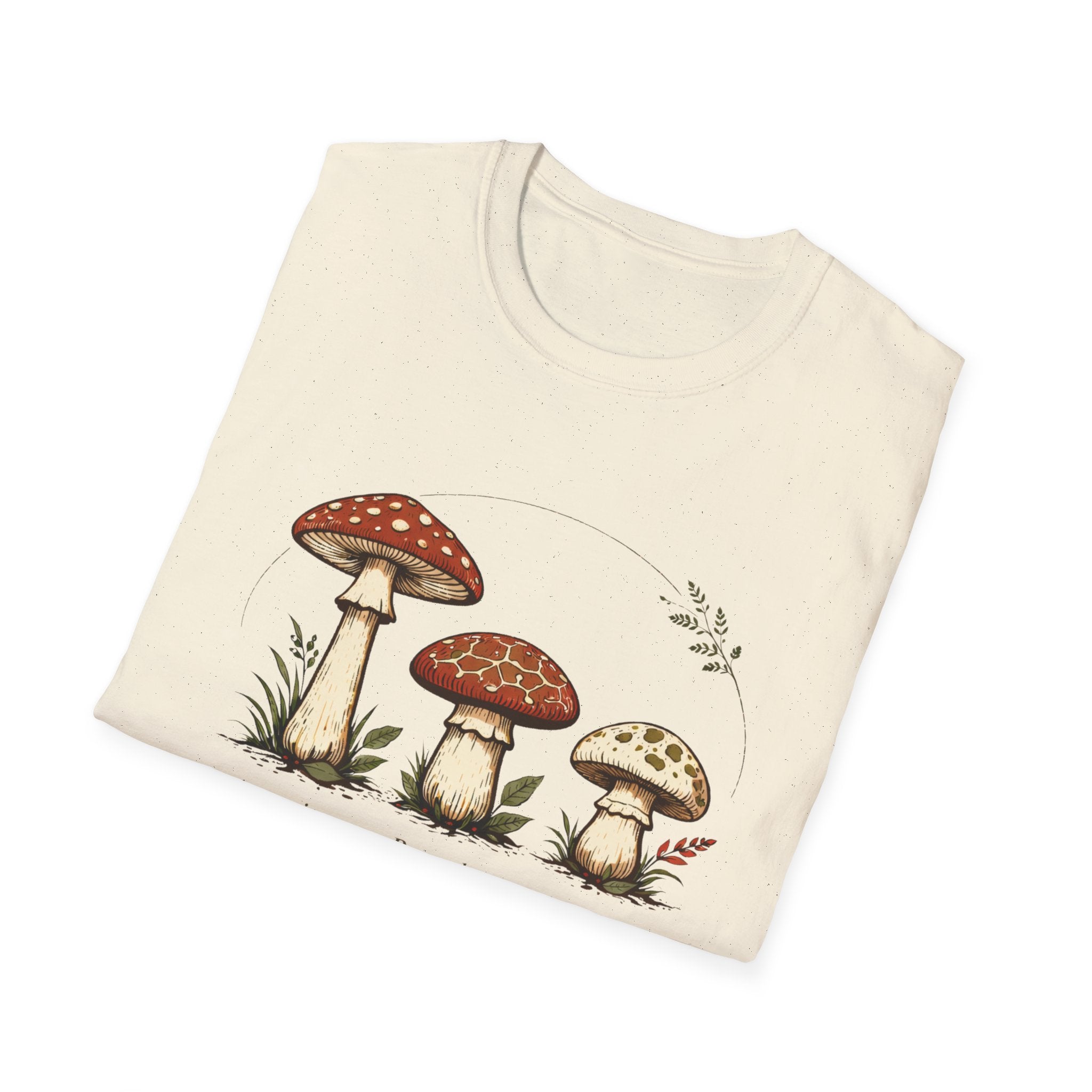 Vintage Mushroom Study Tee