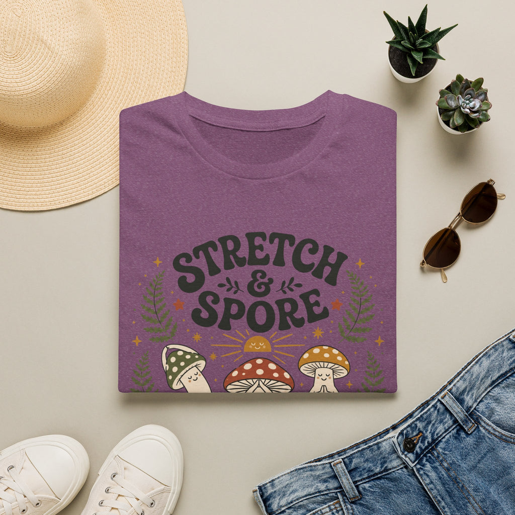 Stretch & Spore Woodland Yoga Club Tee