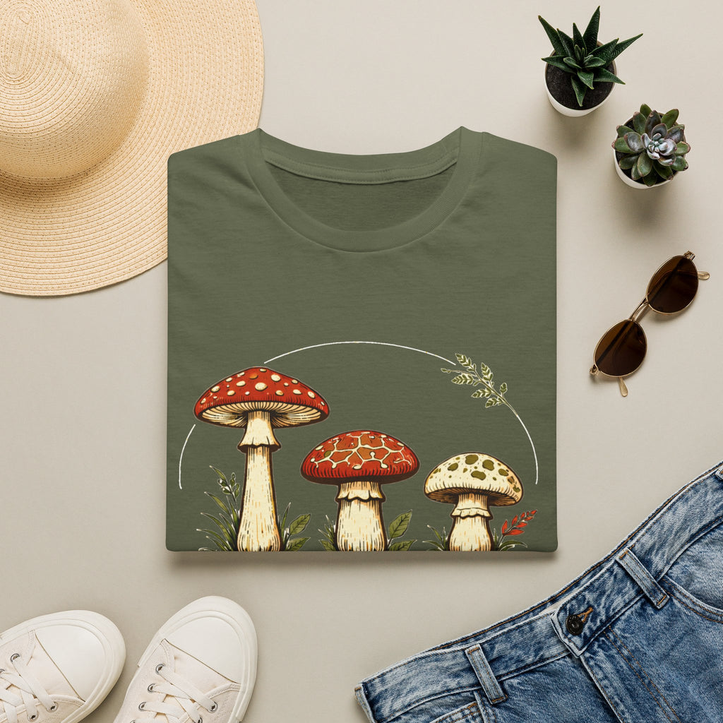 Vintage Mushroom Study Tee