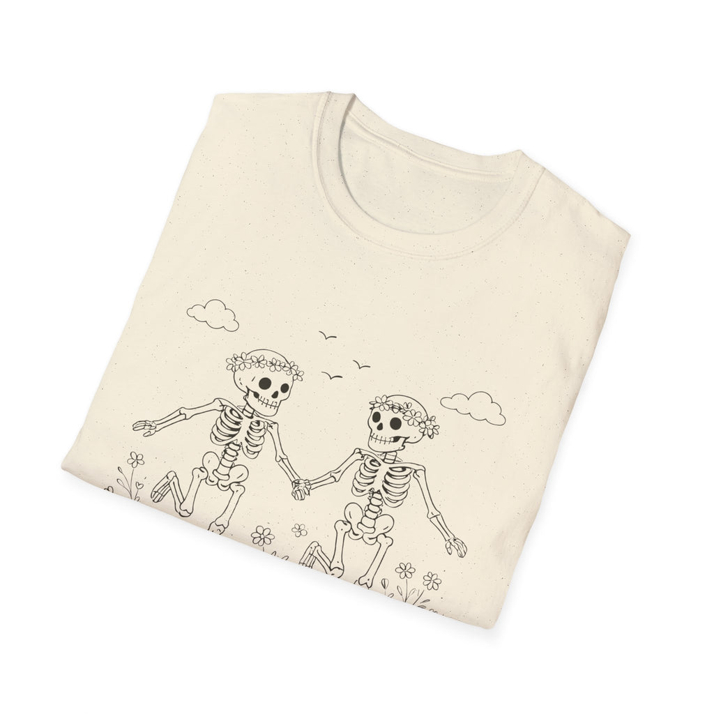 Dancing Skeleton Wildflower Tee