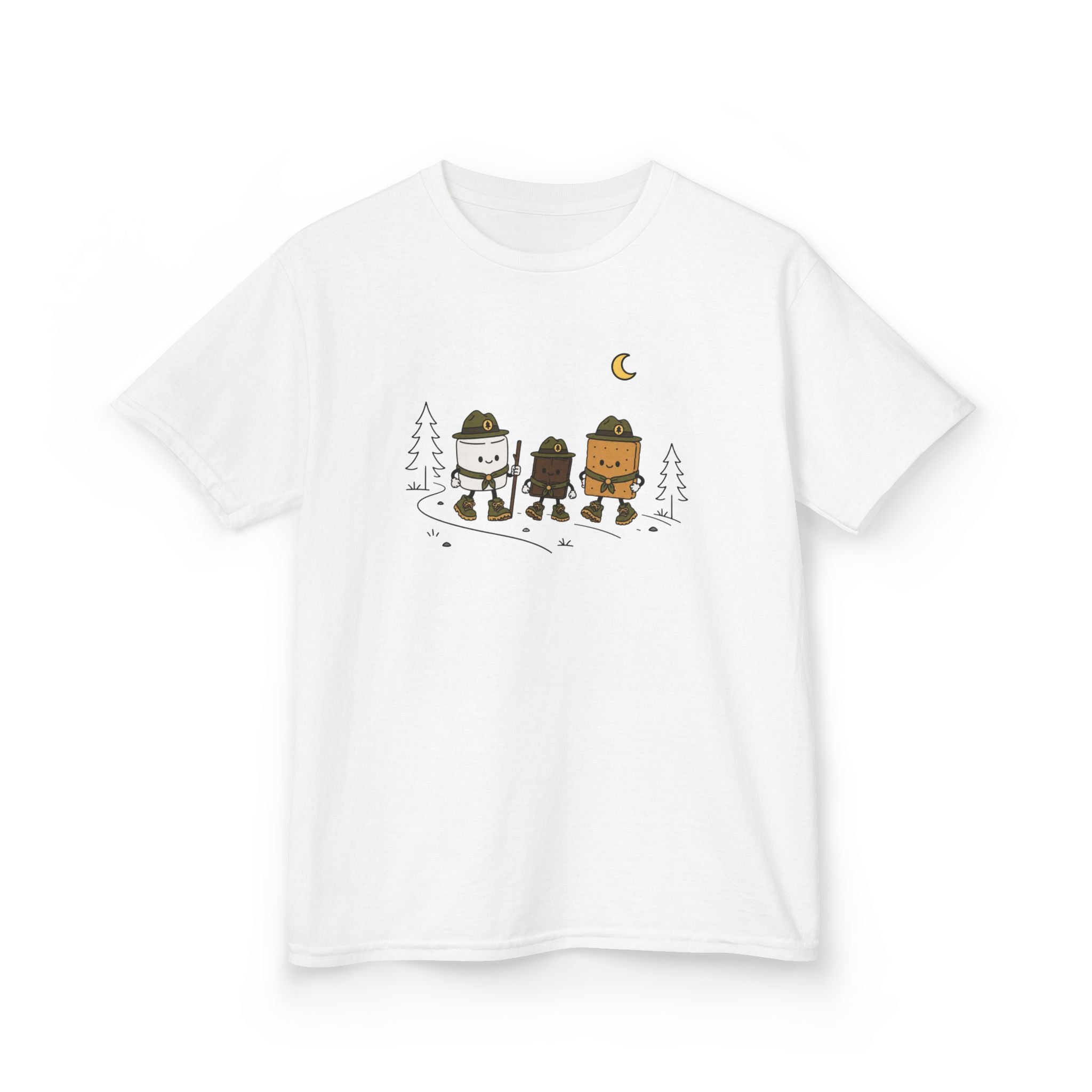 Trail Scout S'mores Crew Kid's Tee
