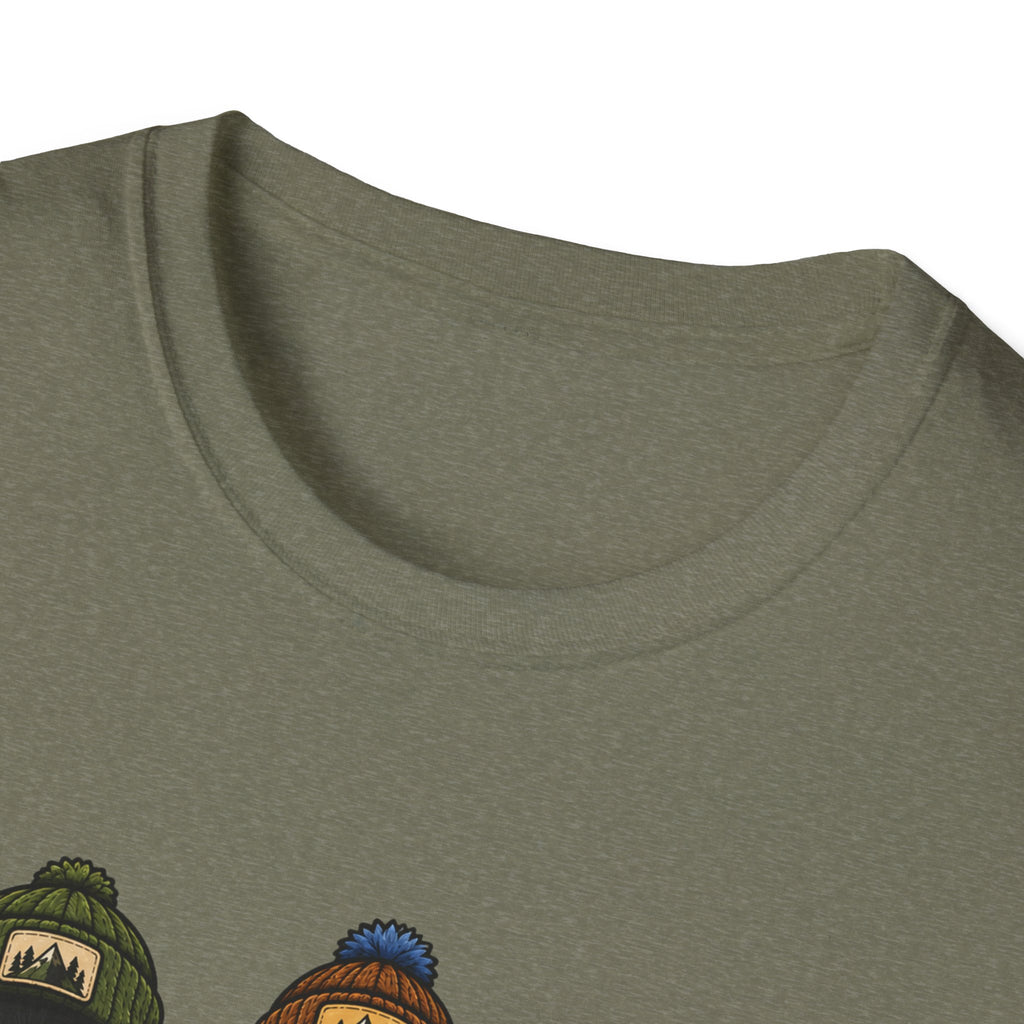 See No Hear No Speak No Bird Hikers Tee
