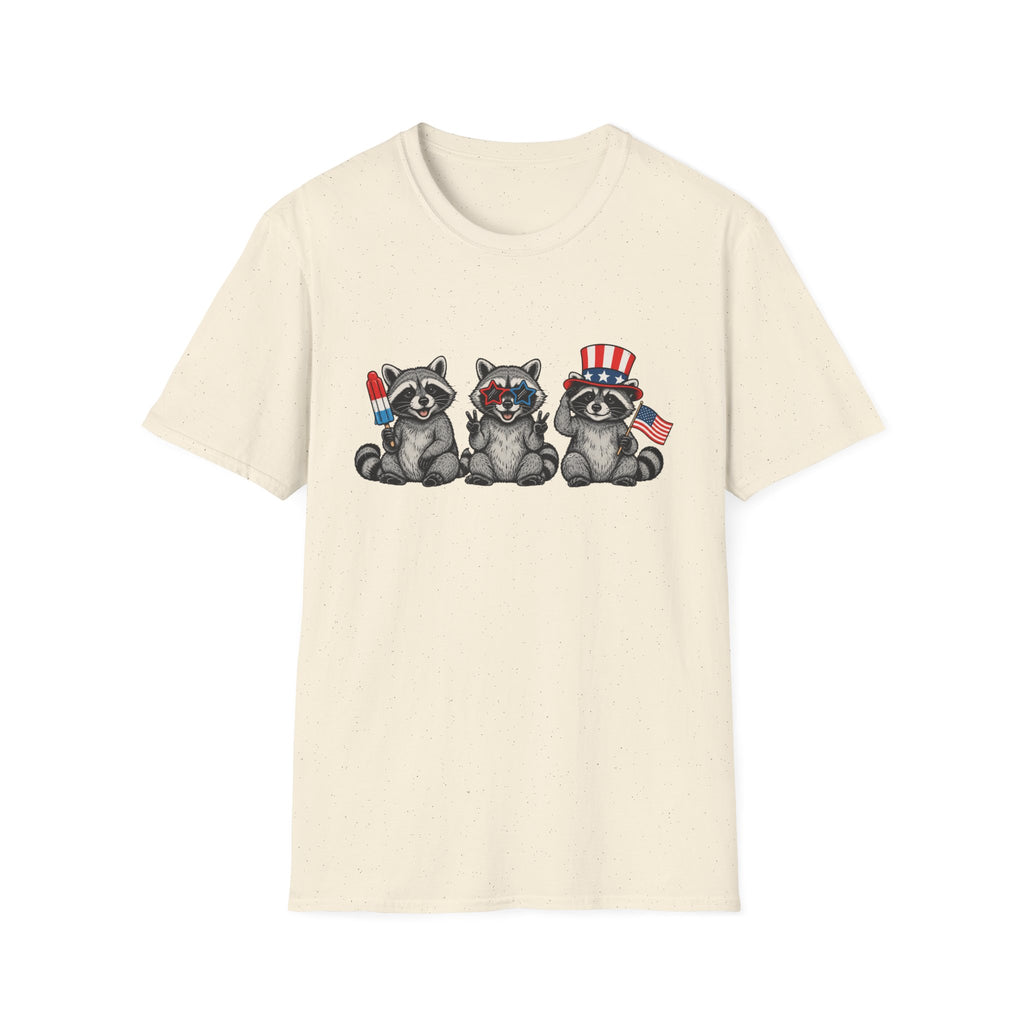Feral and Free Raccoon Tee