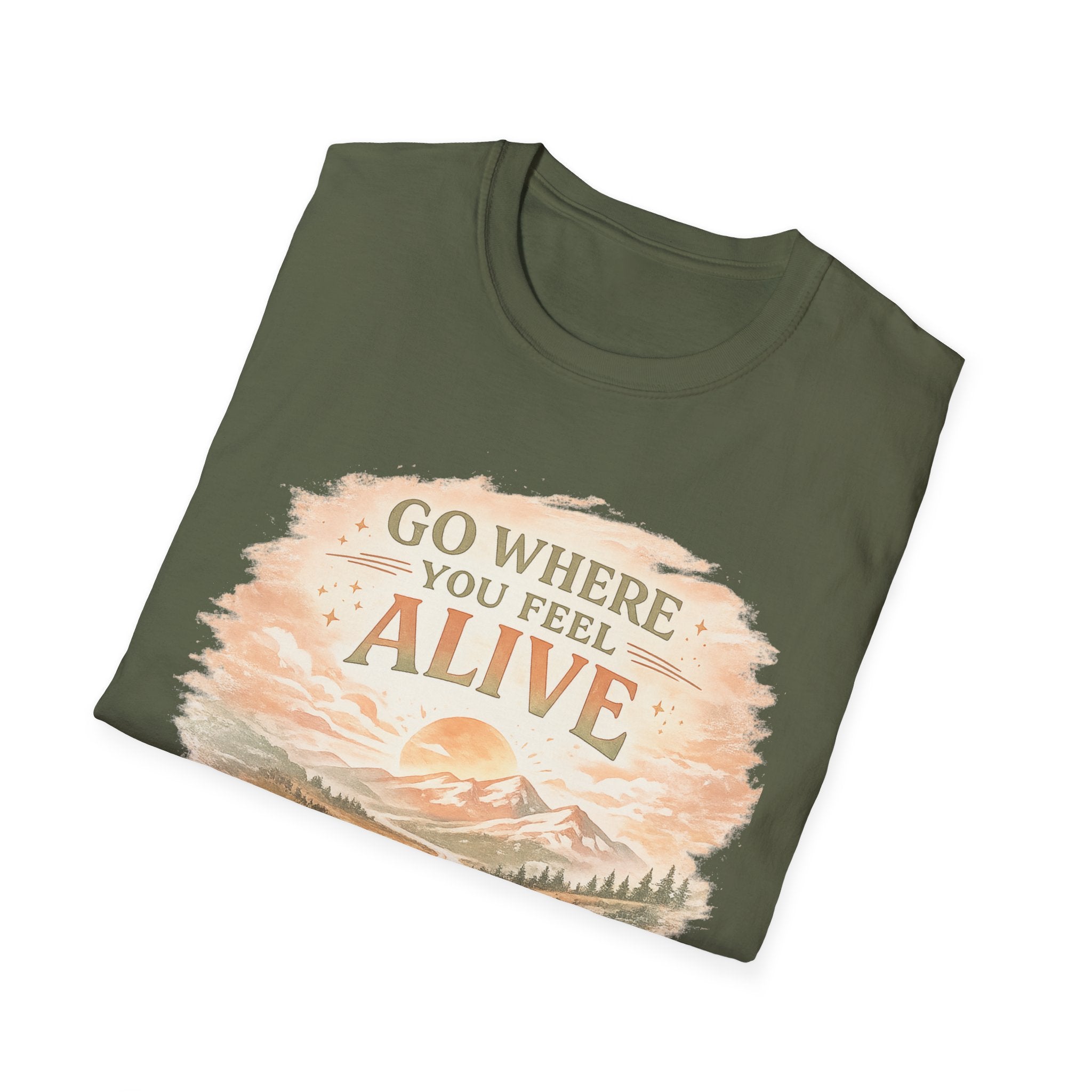 Go Where You Feel Alive Tee