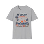 If Found Please Return To Beach Tee