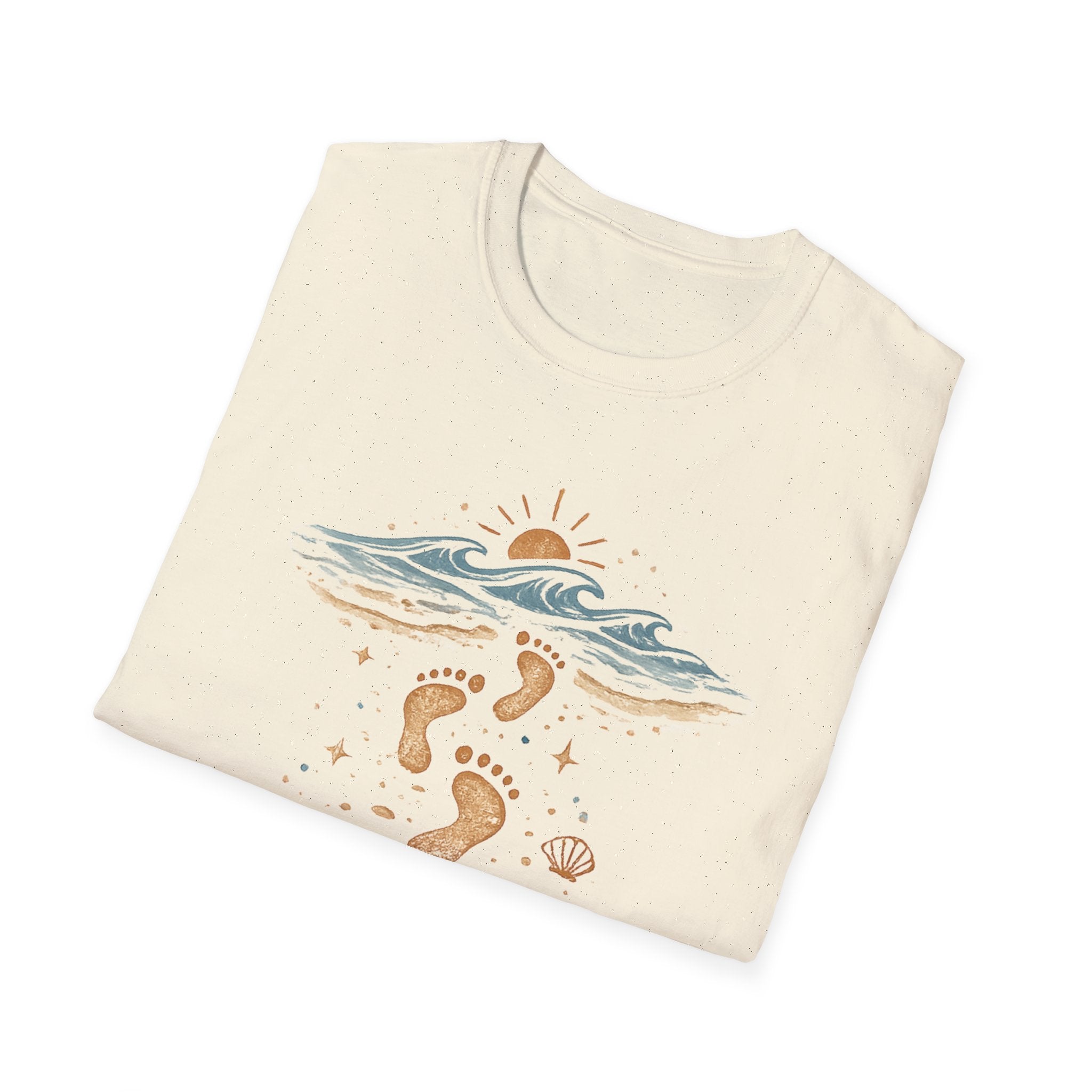 Barefoot & Unbothered Beach Vibes Tee