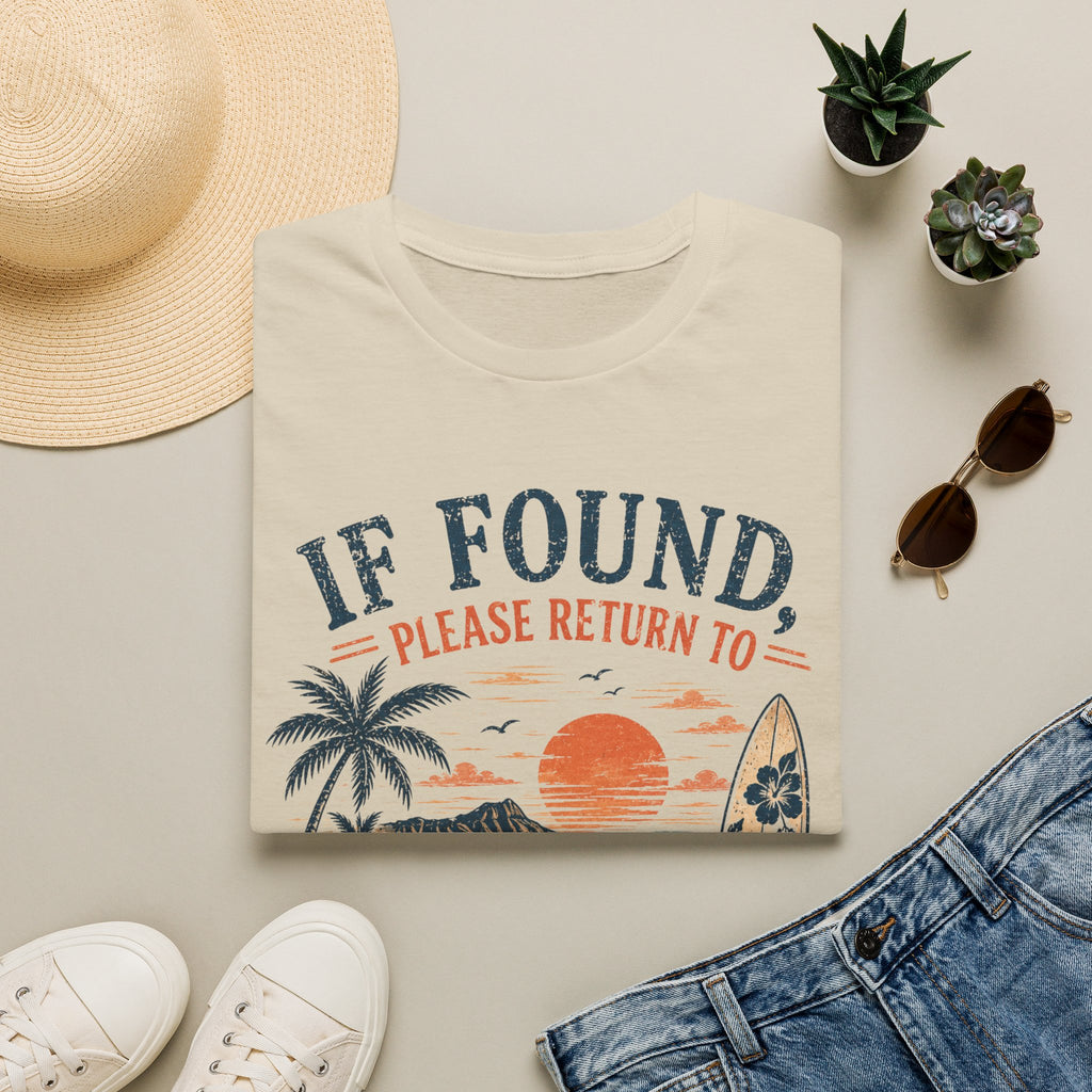 If Found Please Return To Hawaii Tee