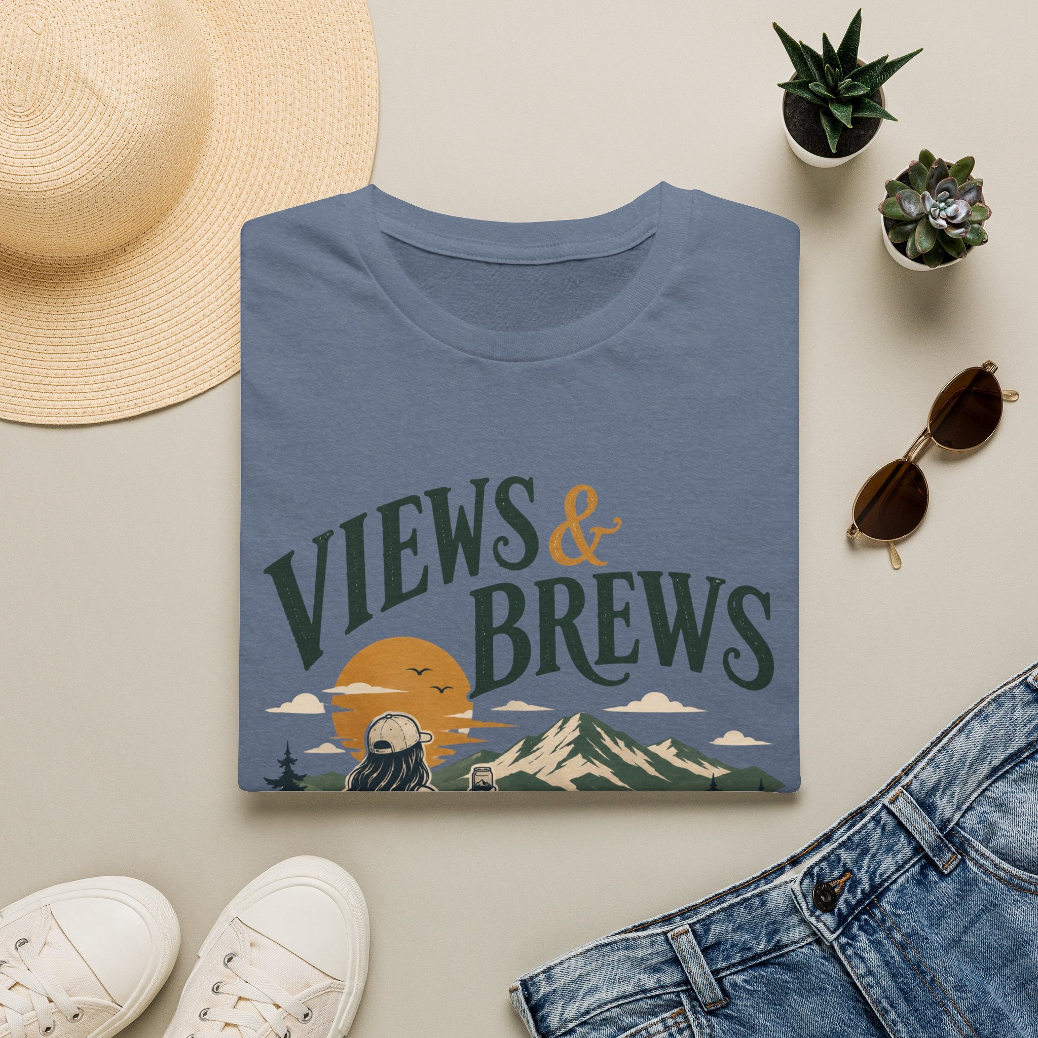 Views & Brews Women's Hiking Tee
