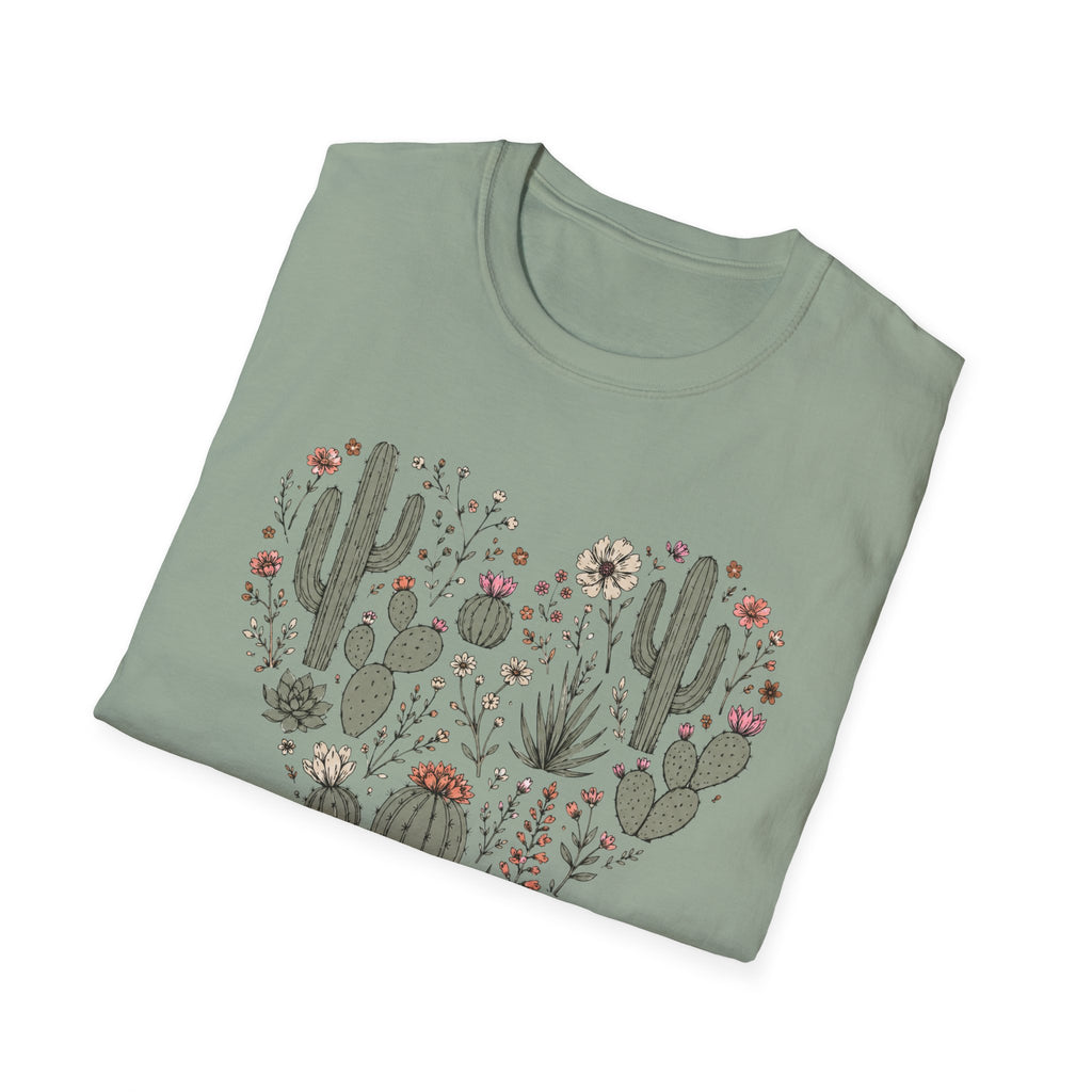 Southwest Soul Botanical Heart Tee