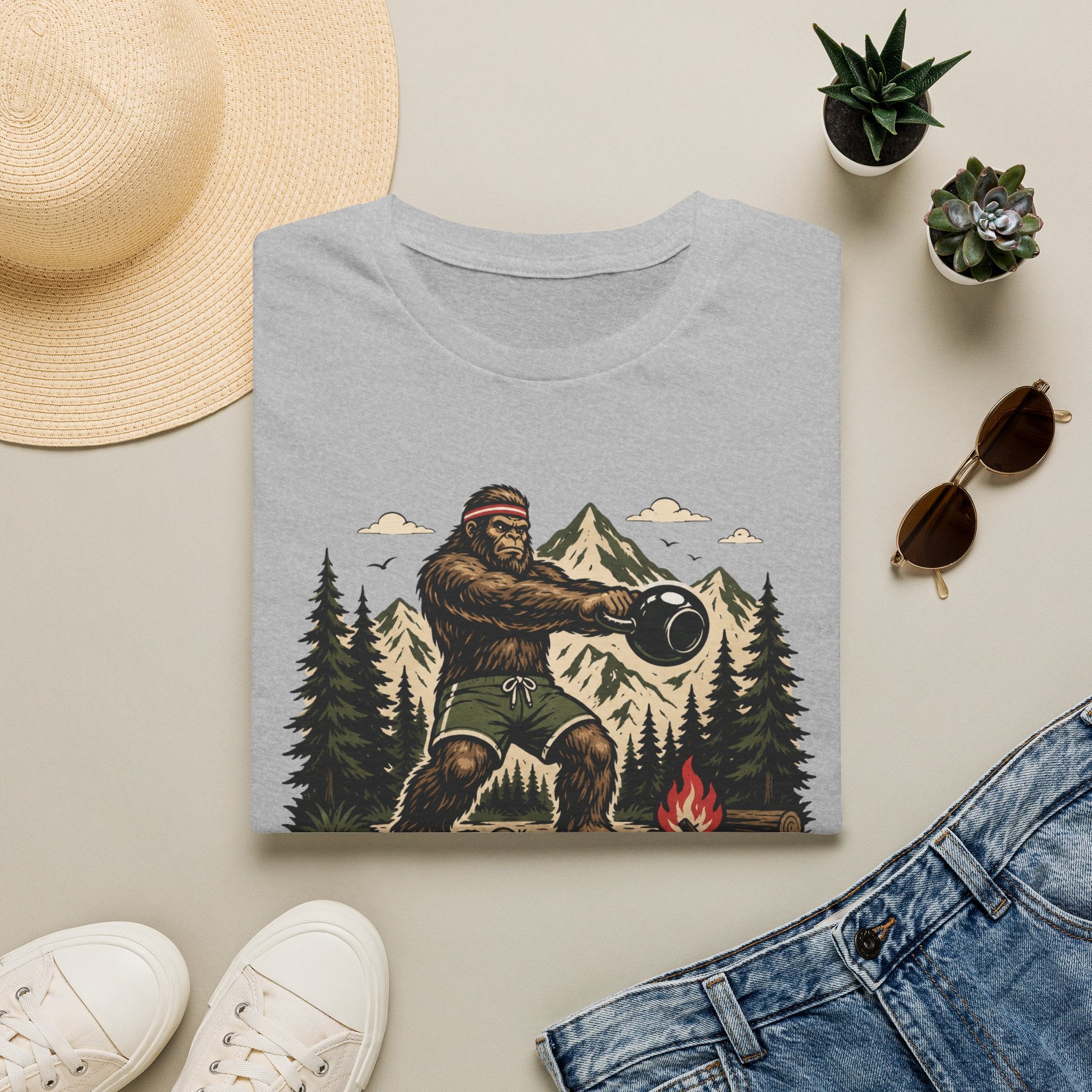 Bigfoot Kettlebell Tee