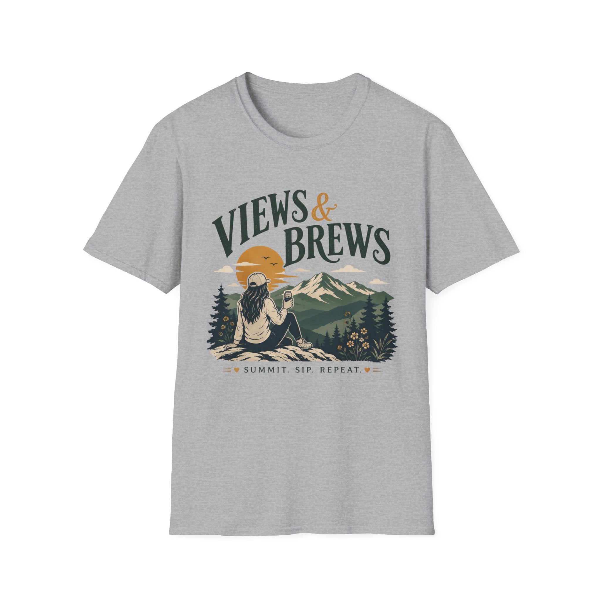 Views & Brews Women's Hiking Tee