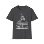 Cozy Owl Mushroom Tee