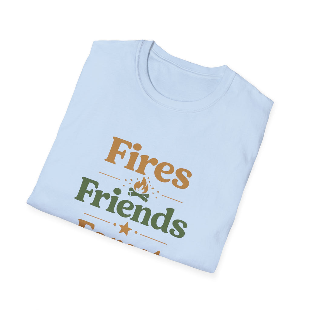 Fires, Friends & Forest Tee