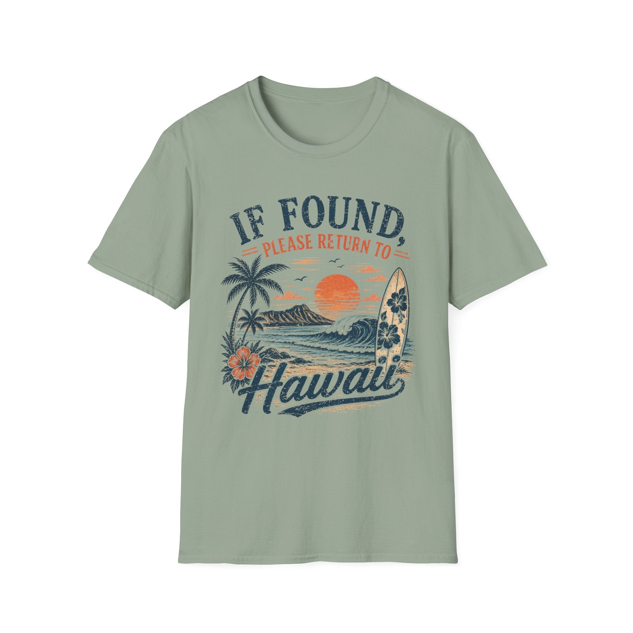If Found Please Return To Hawaii Tee