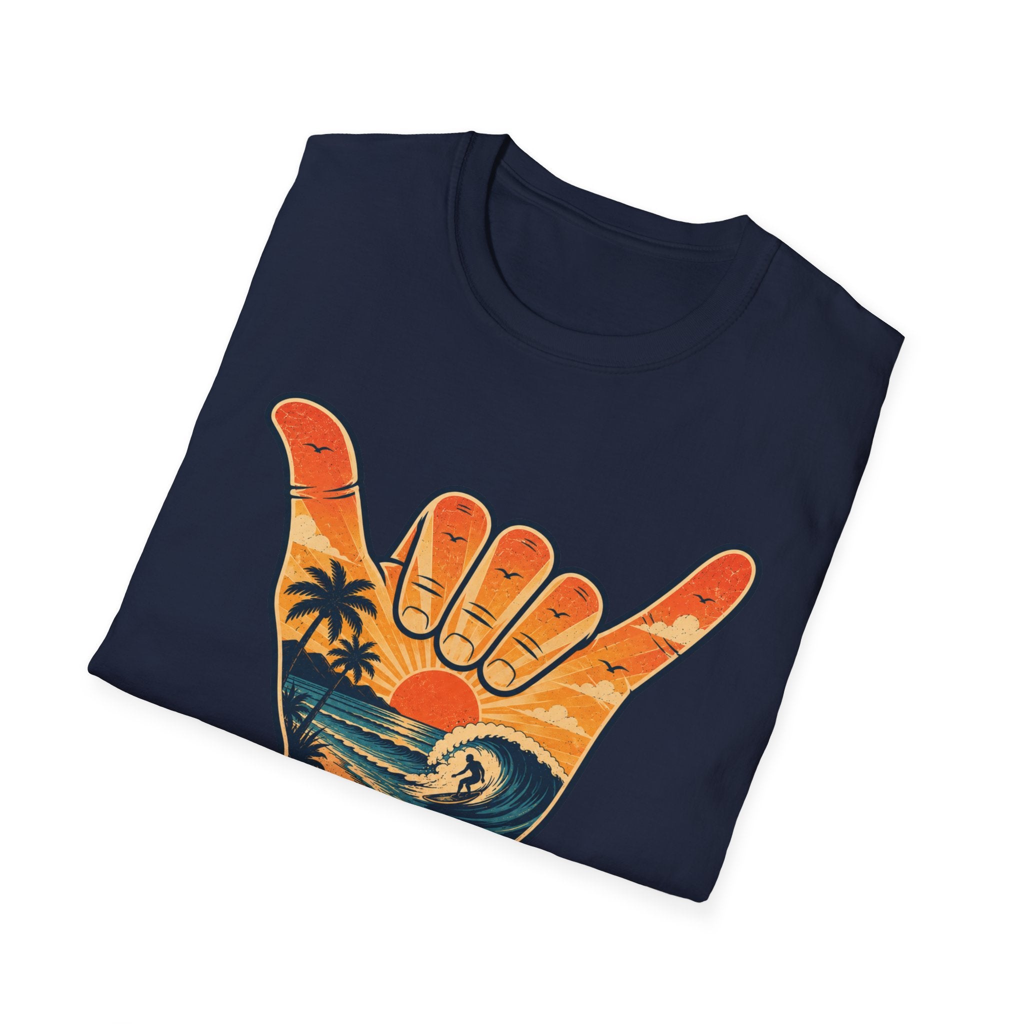 Hang Loose Sunset Surf Tee
