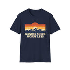 Retro Wander More, Worry Less Tee
