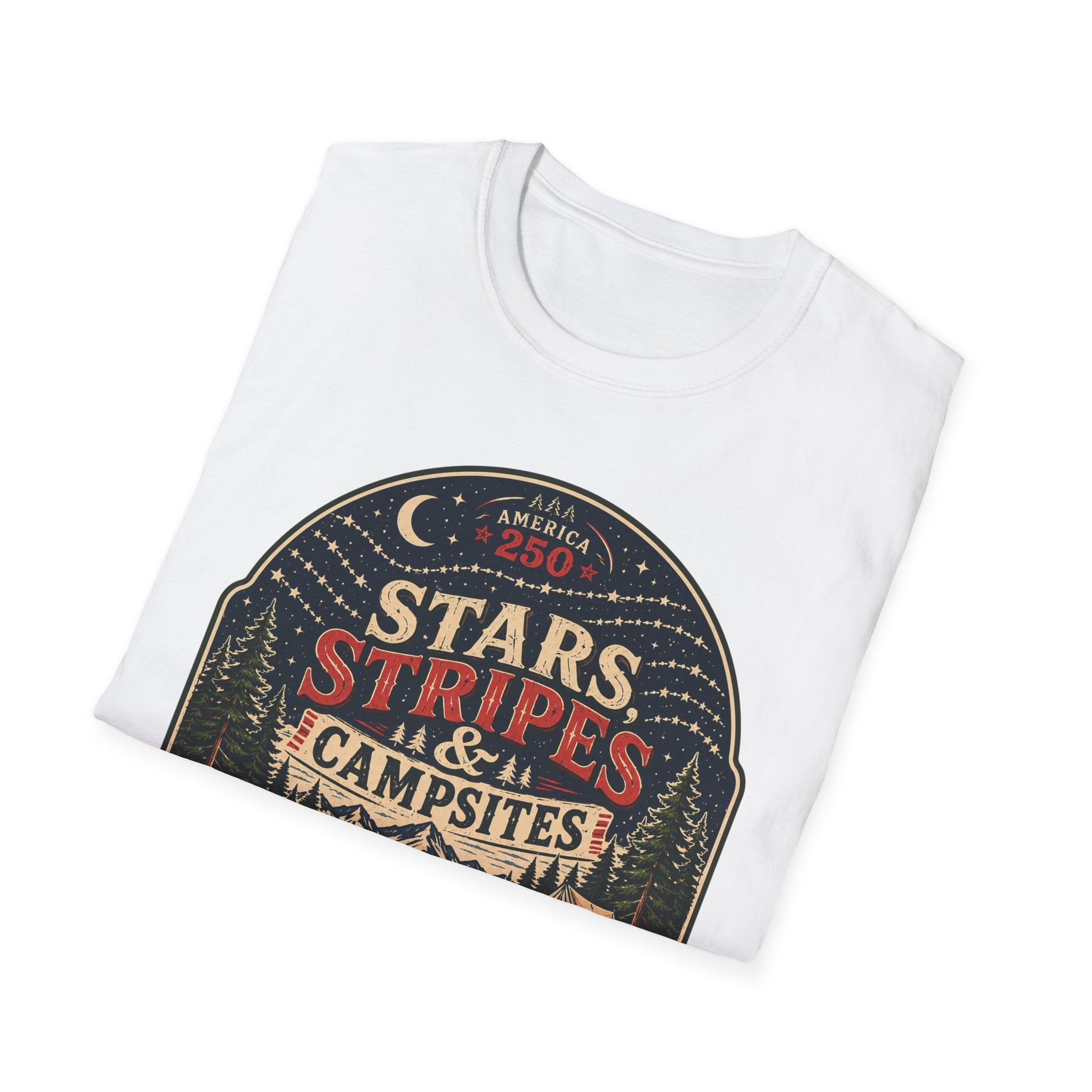 Stars, Stripes and Campsites Tee