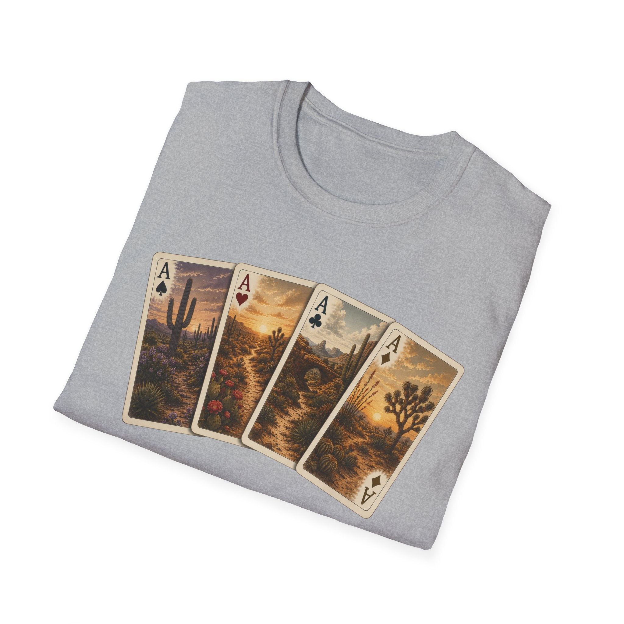 Desert Ace Playing Cards Tee