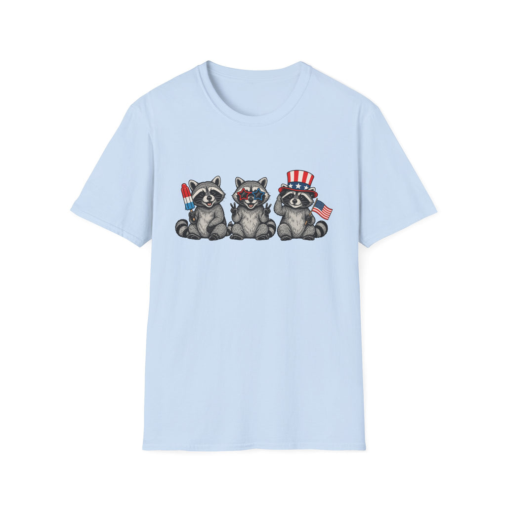 Feral and Free Raccoon Tee
