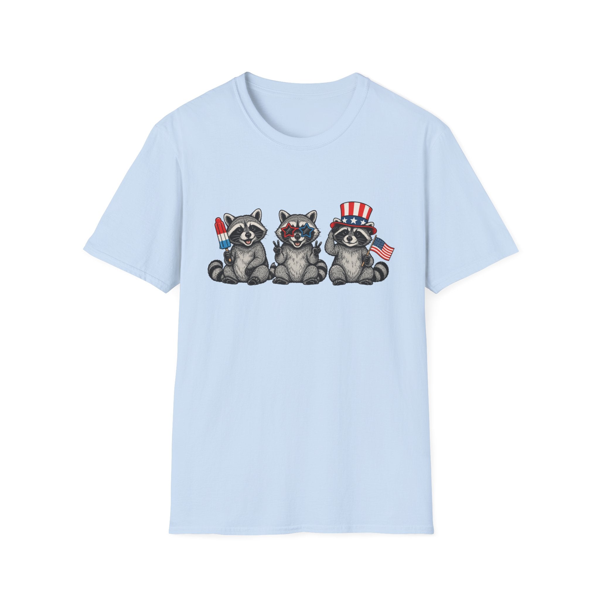 Feral and Free Raccoon Tee