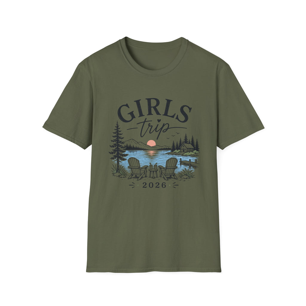 Girls Trip 2026 Lake Cabin Tee