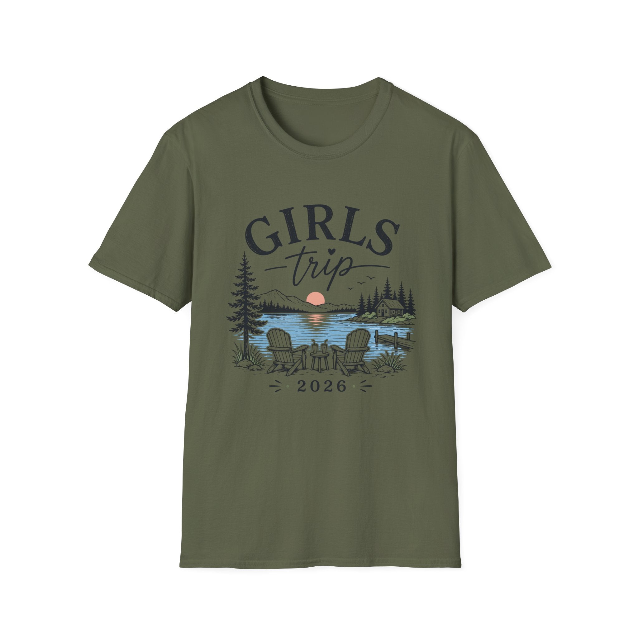 Girls Trip 2026 Lake Cabin Tee