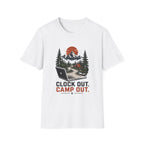 Clock Out, Camp Out Tee