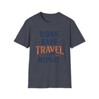 Work Save Travel Repeat Tee
