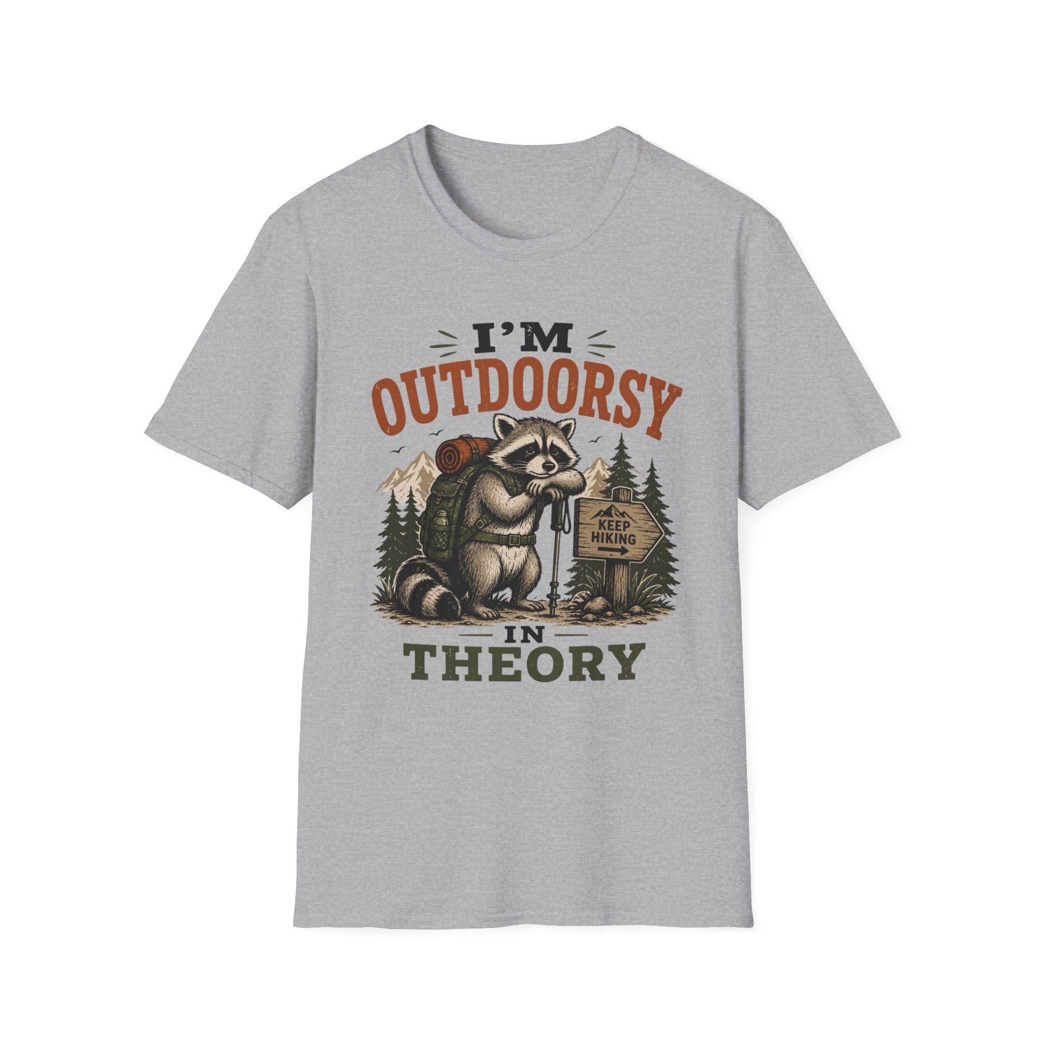 Outdoorsy in Theory Tee