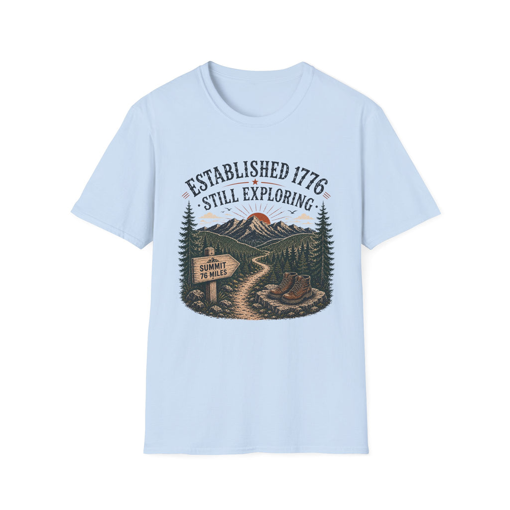Established 1776 Still Exploring Tee