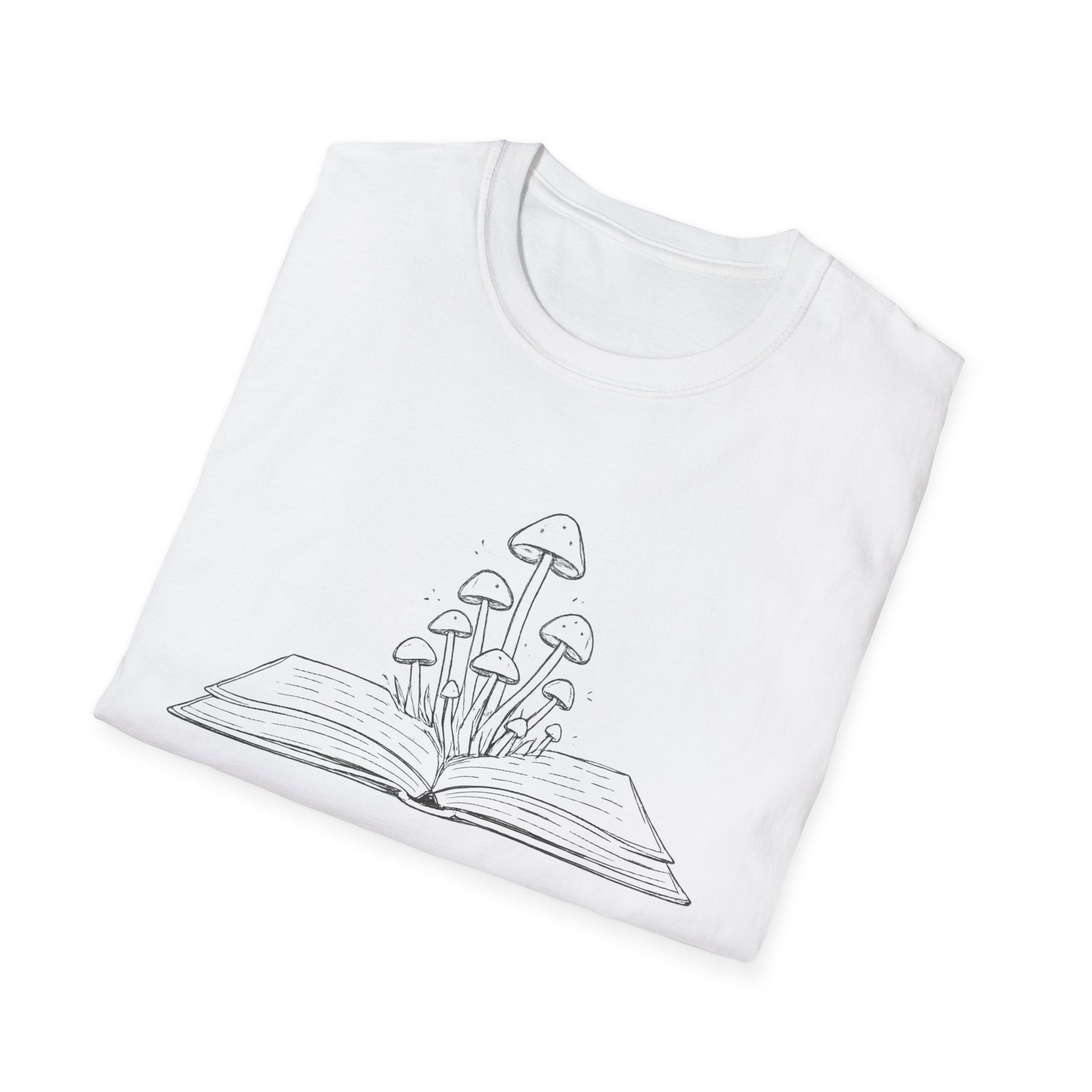 Magic Mushroom Book T-Shirt