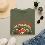 Little Shroom, Big Adventures Mushroom Tee