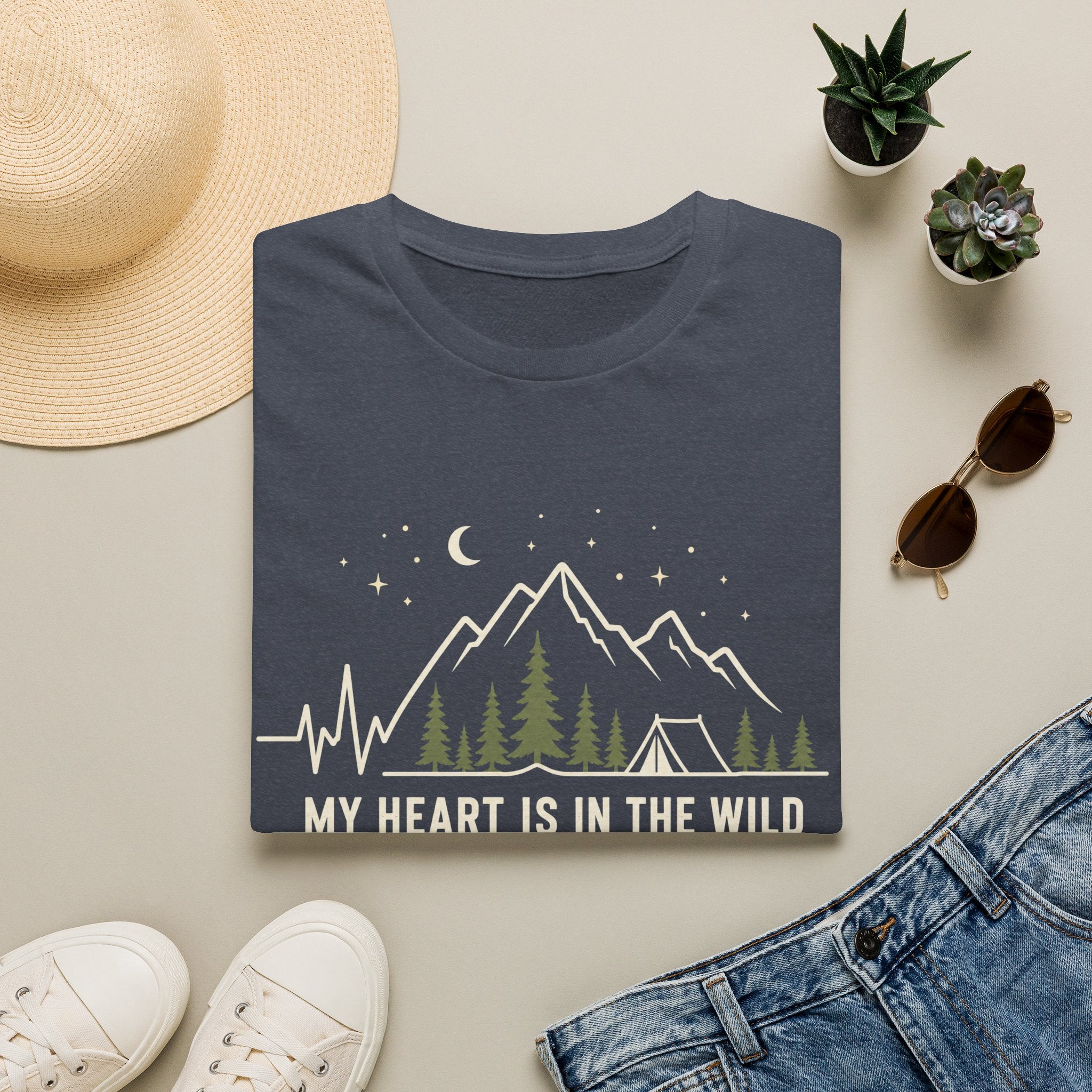 My Heart is in the Wild Tee