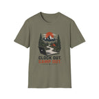 Clock Out, Camp Out Tee