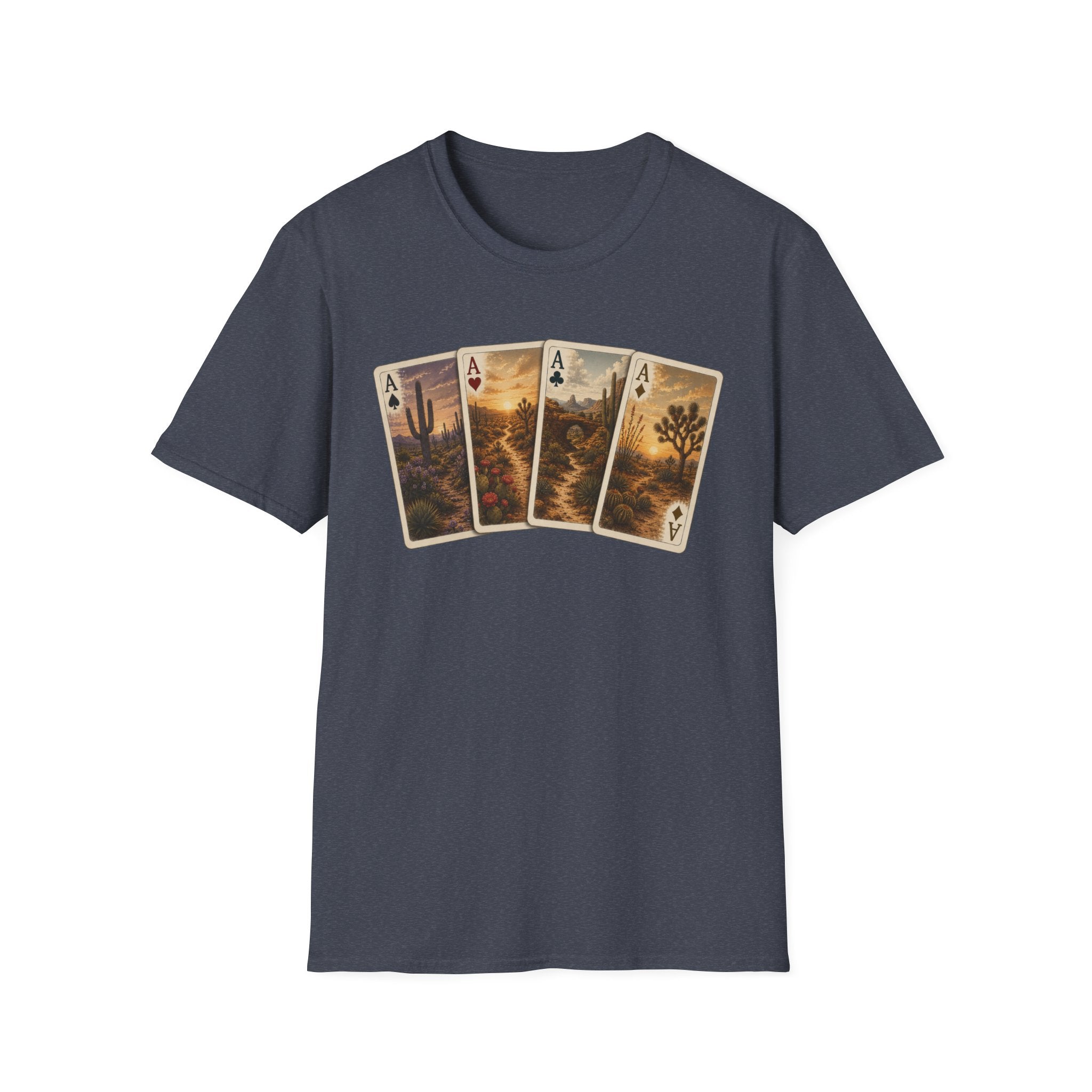 Desert Ace Playing Cards Tee